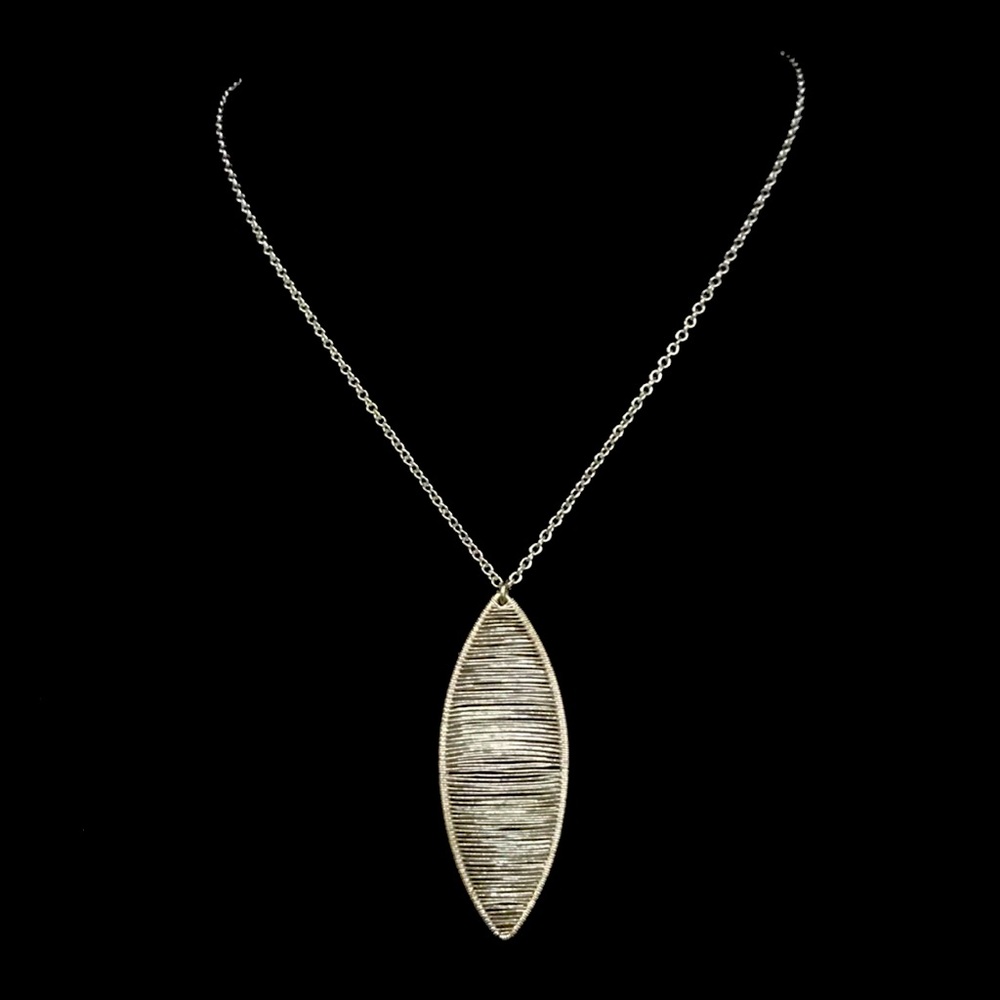 Silver Eye Necklace